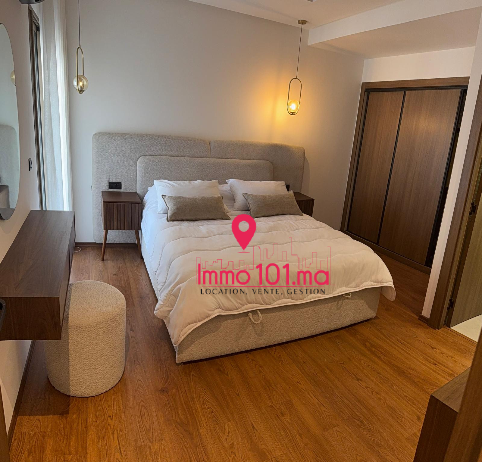 Location appartement meublé à Sala Al Jadida ZLLAM2297